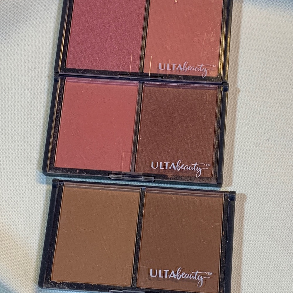 Ulta Beauty Blush & Bronzer Palettes (2 blush/1 bronzer) Asstd Shades- P269